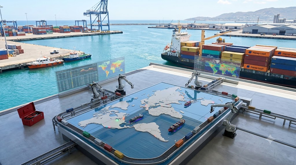 International shipping and logistics coordination